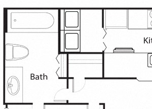 oak floor plan - landings at lake gray
